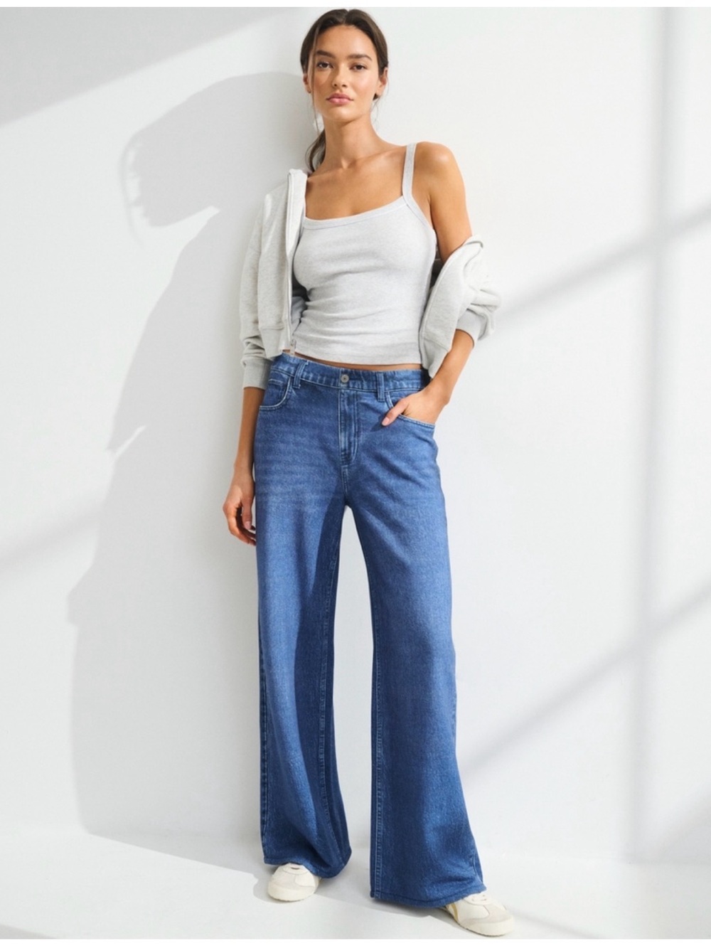 Abercrombie YPB On The Go Travel Terry Pant Sweatpant Jean